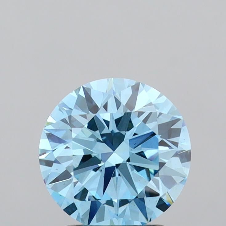 2.01 CT Fancy Vivid Blue ROUND