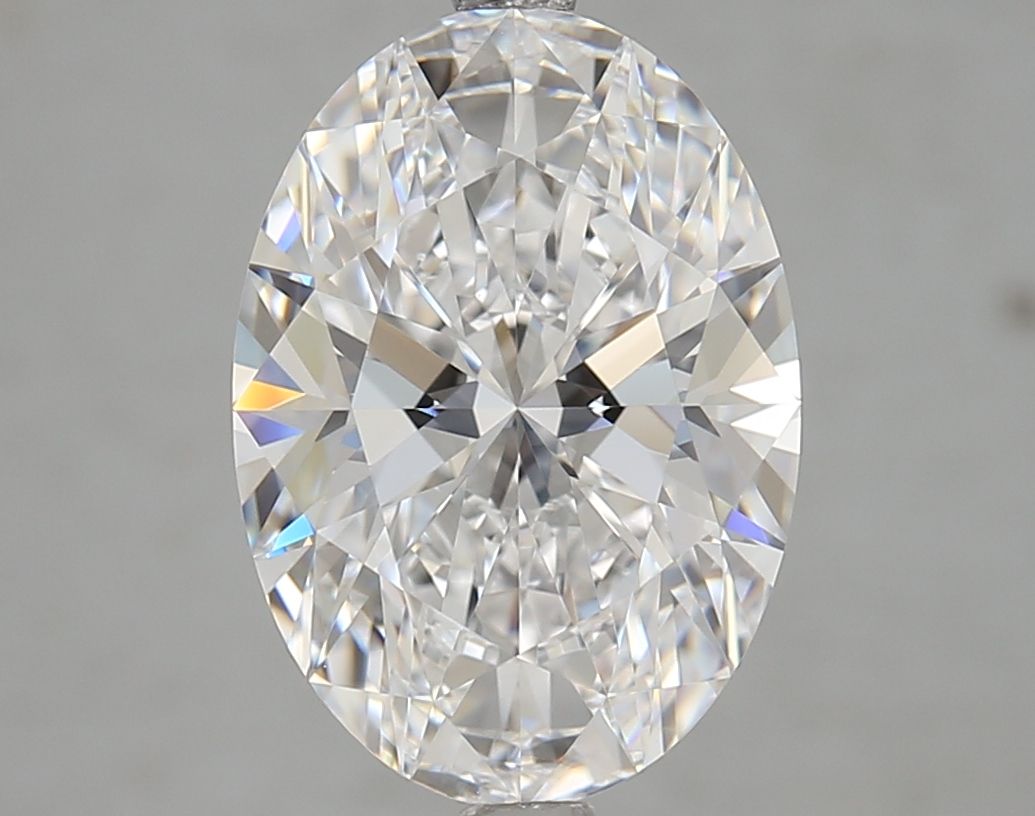 4.07 ct. oval Lab Grown Diamond front image