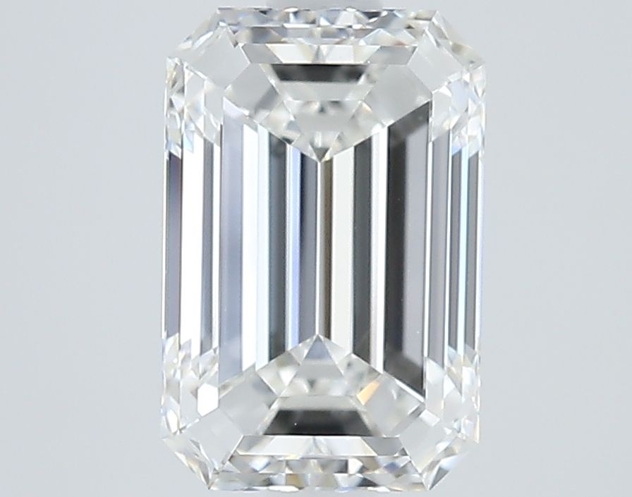 2.77 ct. emerald Lab Grown Diamond front image