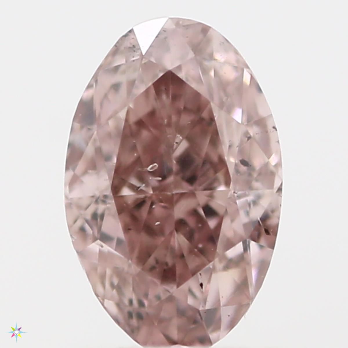 Diament 0.25 ct Fancy Intense Pink/SI2