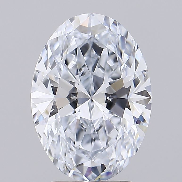 3.07 ct. oval Lab Grown Diamond front image