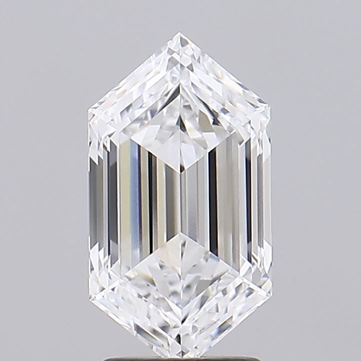 2.57 ct lab-grown Hexagonal Diamond