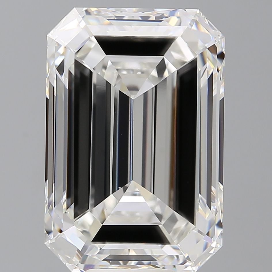 12.56 ct. emerald Lab Grown Diamond front image