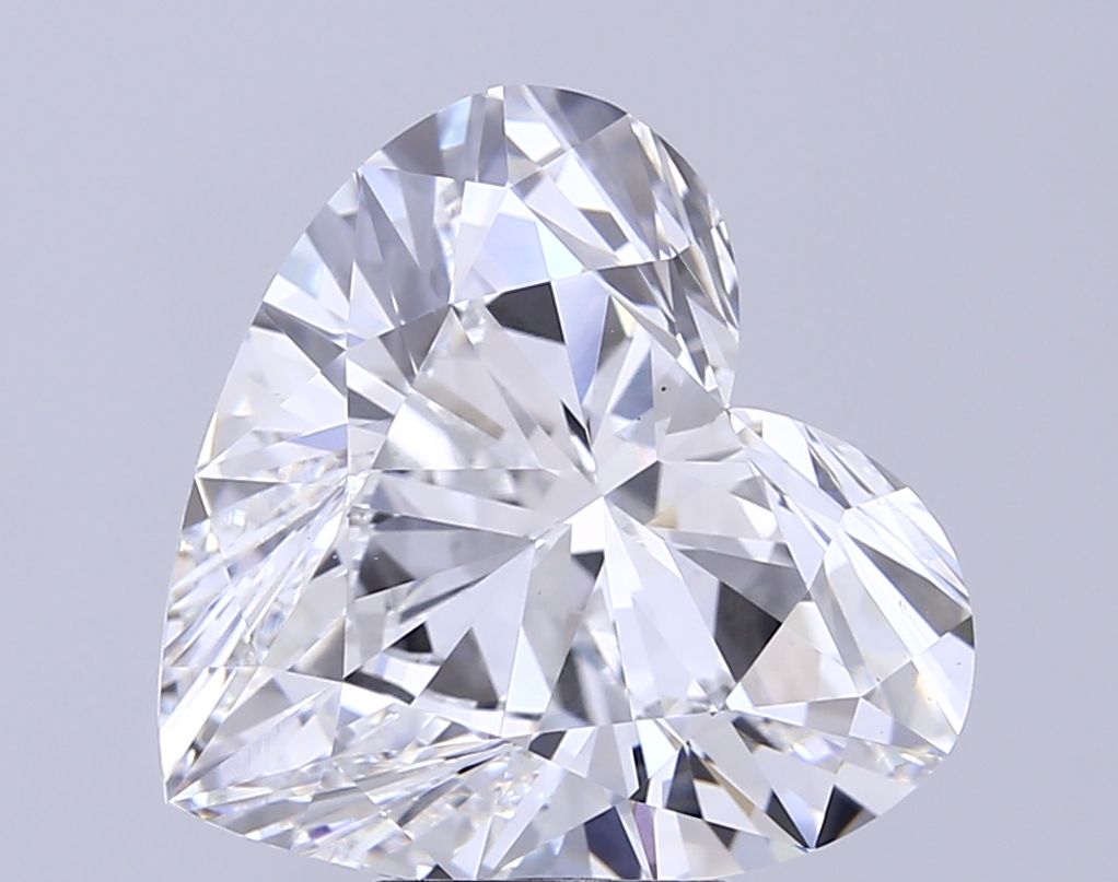 8.02 ct. heart Lab Grown Diamond front image