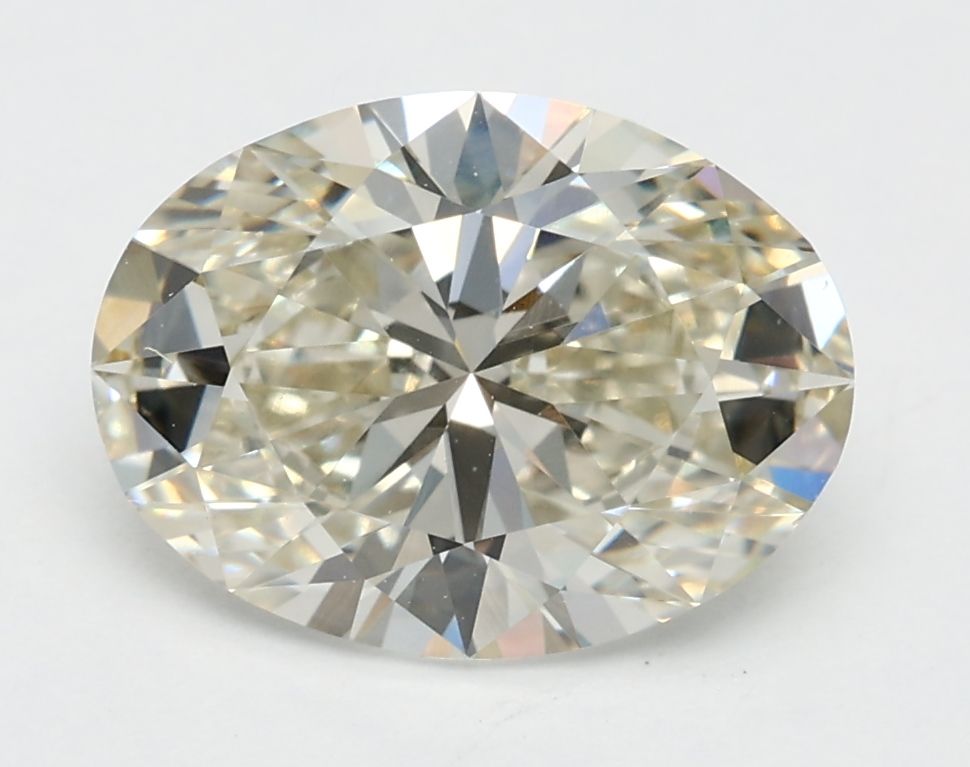 2.01 ct. oval Lab Grown Diamond front image