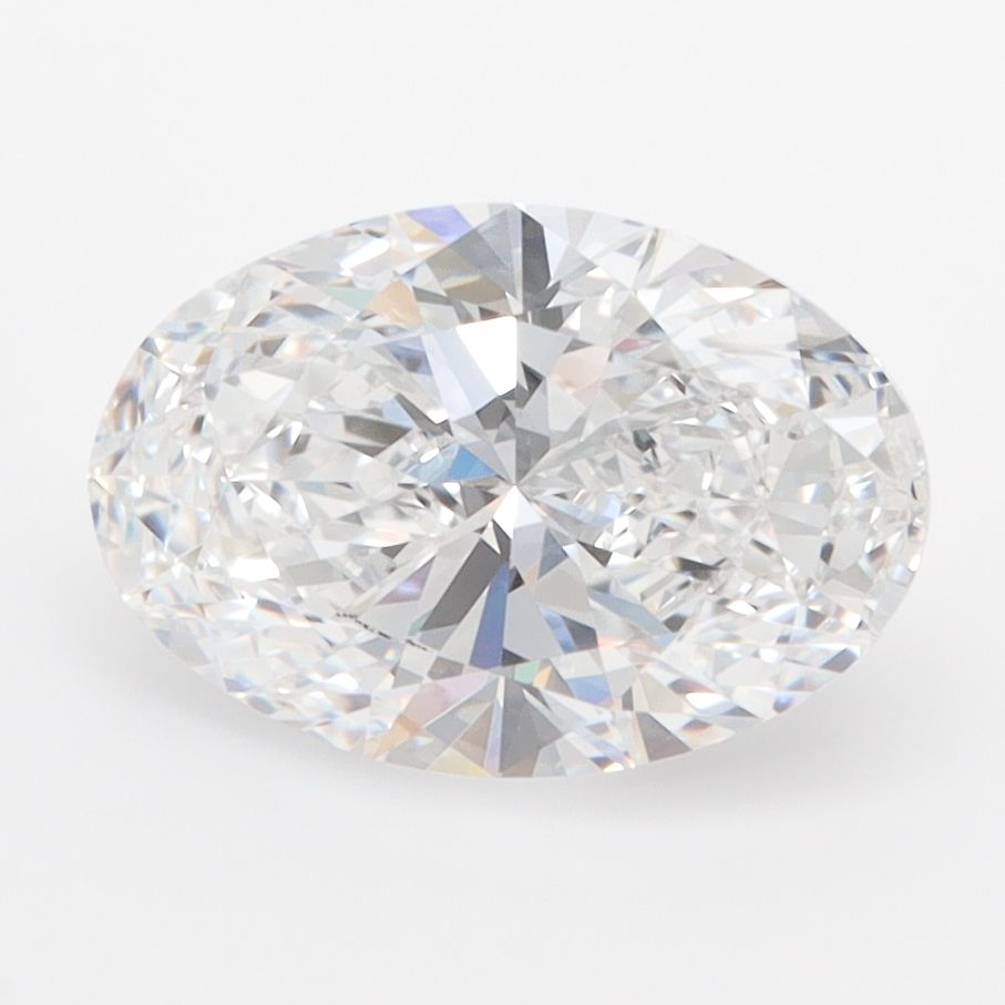 2.10 ct. oval Lab Grown Diamond front image