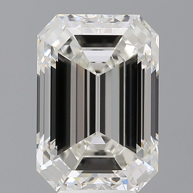 6.54 ct. emerald Lab Grown Diamond front image