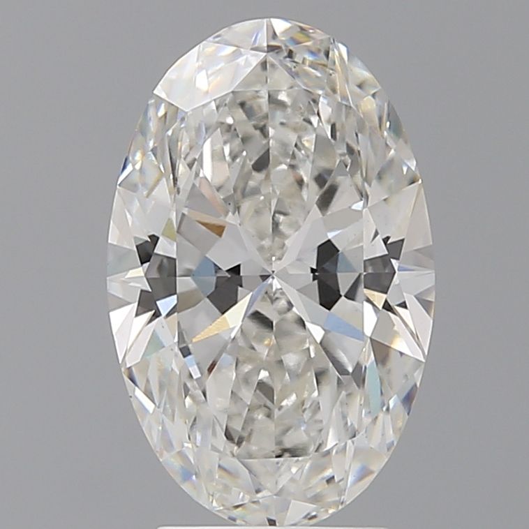 3.55 ct. oval Lab Grown Diamond front image