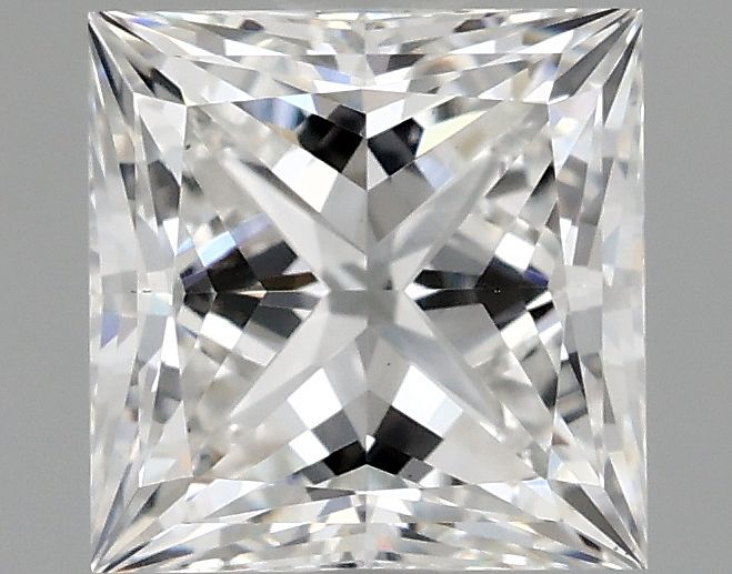 1.10 ct. princess Lab Grown Diamond front image