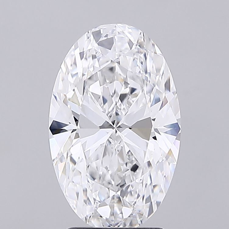 3.07 ct. oval Lab Grown Diamond front image