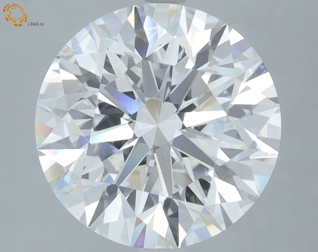 5.02 ct. round Lab Grown Diamond front image