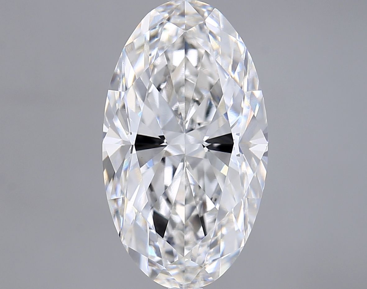 5.02 ct. oval Lab Grown Diamond front image