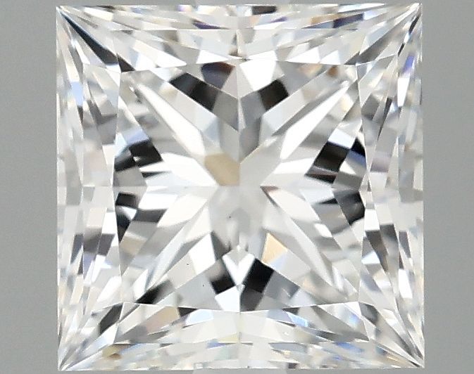 2.09 ct. princess Lab Grown Diamond front image