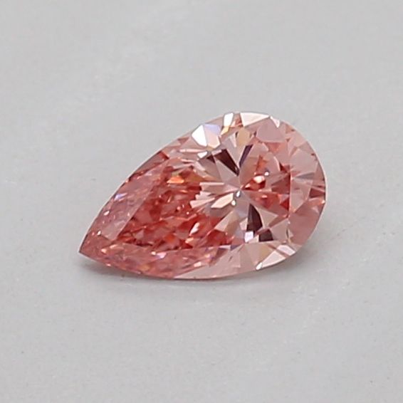 0.14 CT Fancy Vivid Pink PEAR