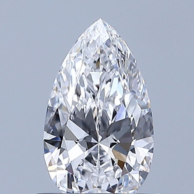 0.54 Carati D VVS2 Goccia Laboratorio Diamante