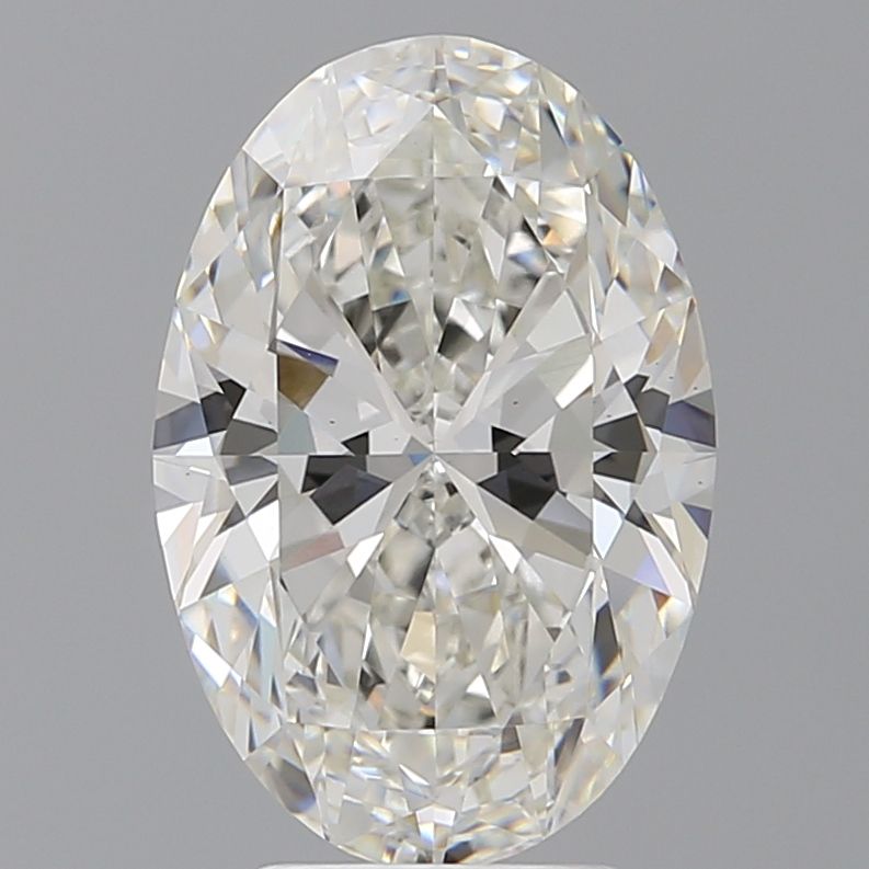 4.54 ct. oval Lab Grown Diamond front image