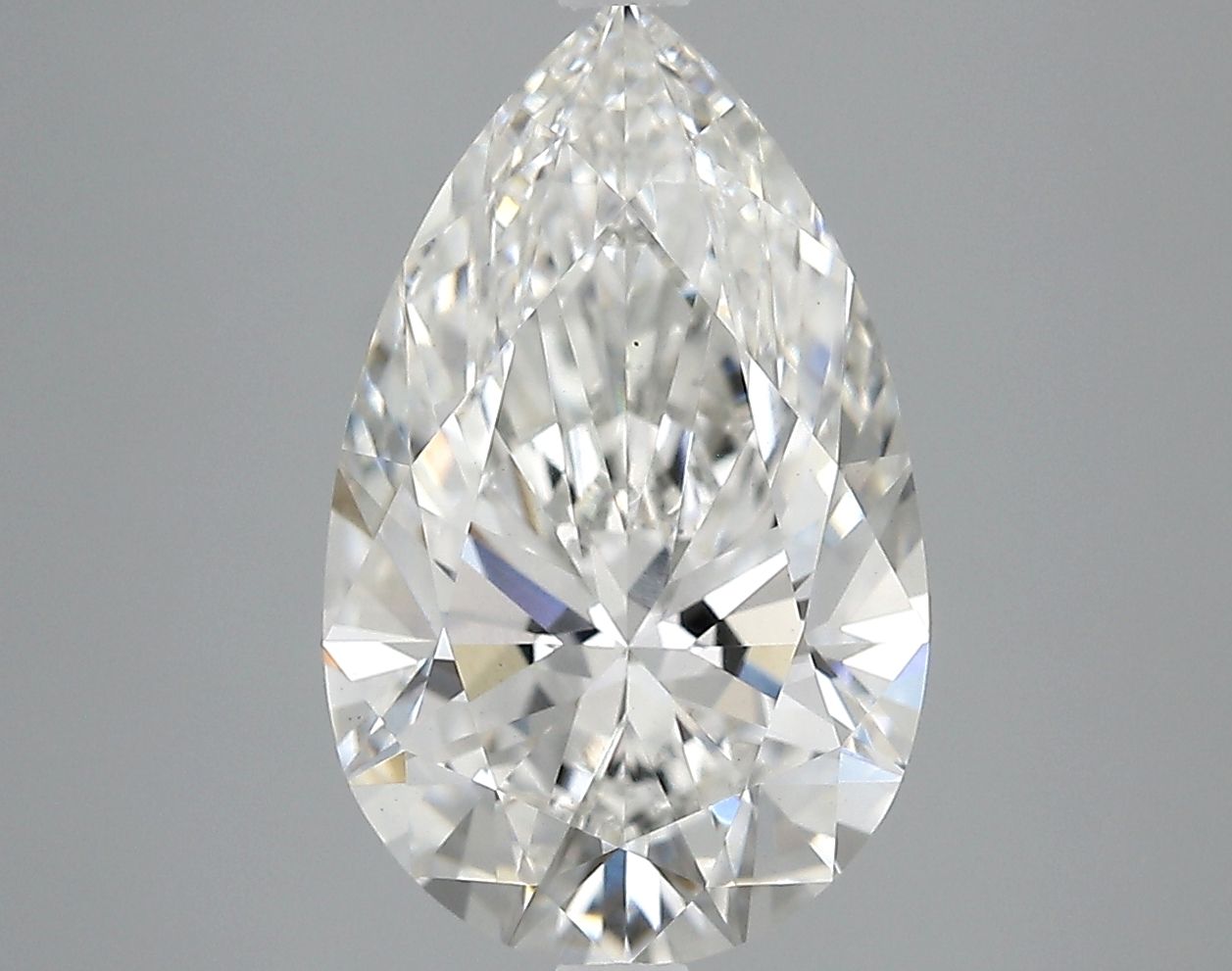 4.10 ct. pear Lab Grown Diamond front image