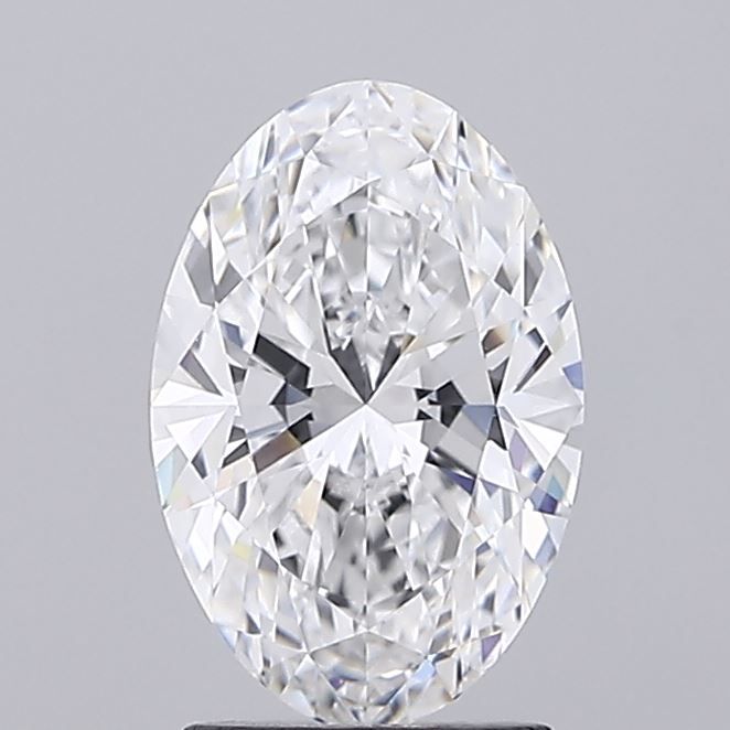 2.02 ct. oval Lab Grown Diamond front image