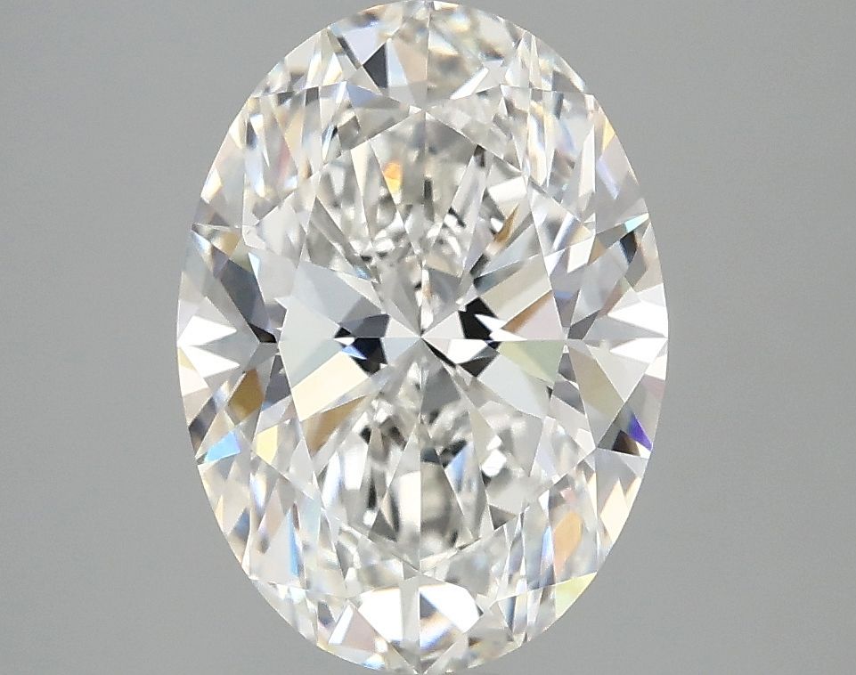 3.02 ct. oval Lab Grown Diamond front image
