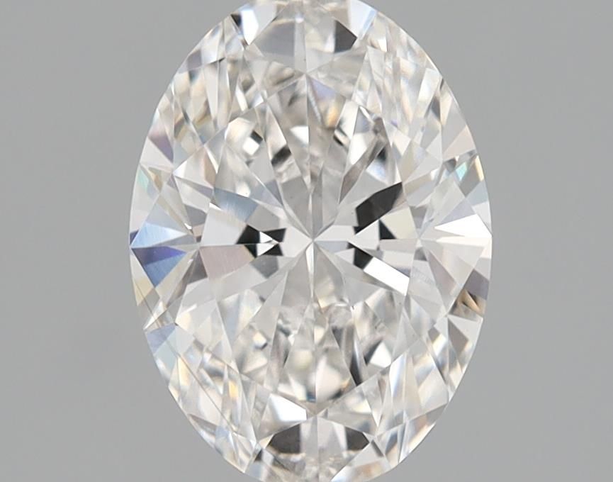 0.95 ct. oval Lab Grown Diamond front image