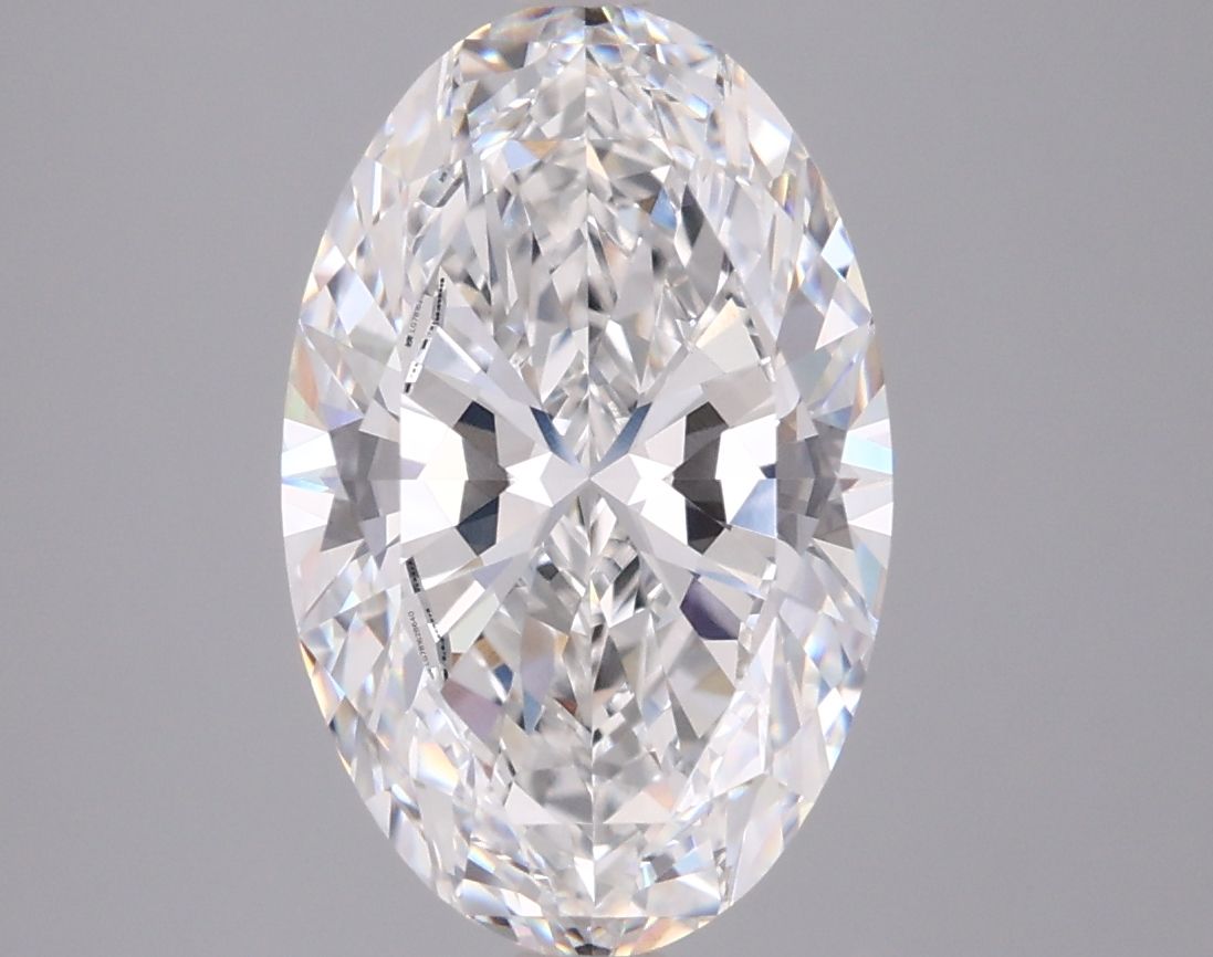 3.55 ct. oval Lab Grown Diamond front image