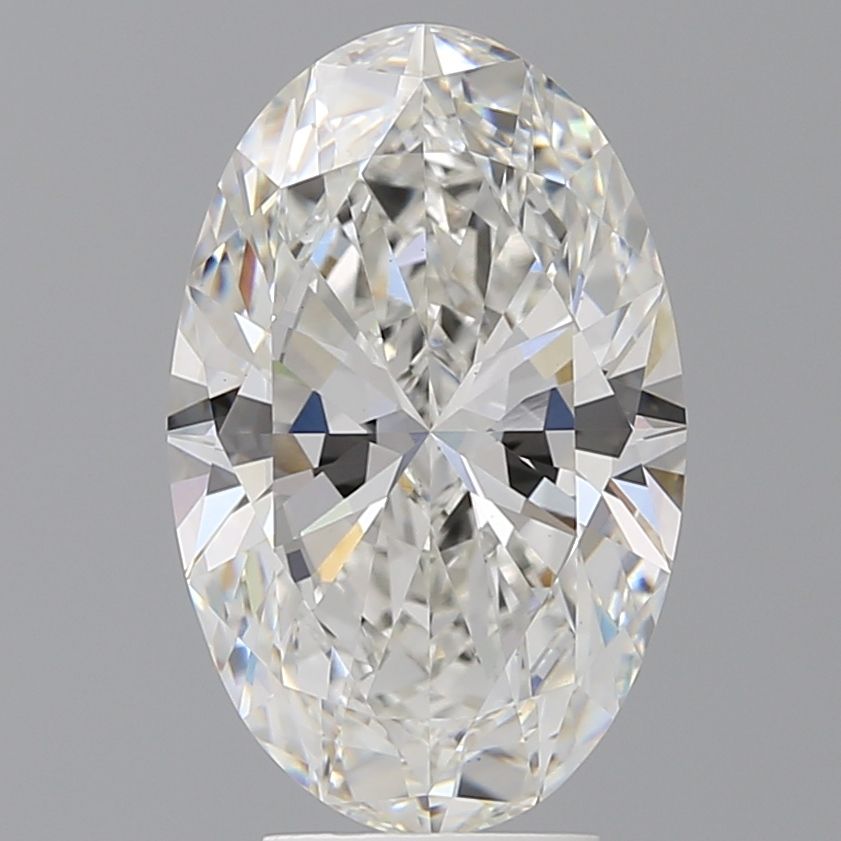 4.58 ct. oval Lab Grown Diamond front image