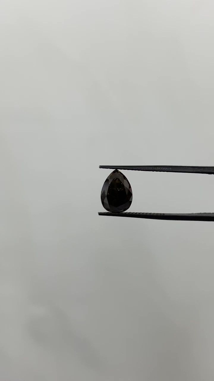 Diament 3.03 ct Fancy Dark Brown/VVS2