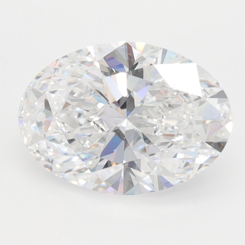 2.10 ct. oval Lab Grown Diamond front image