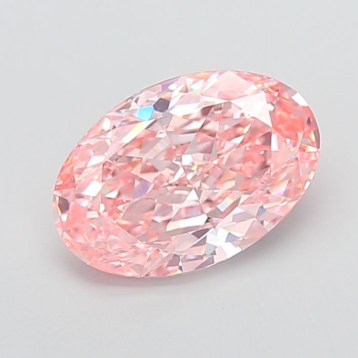 5.93 ct. oval Lab Grown Diamond front image