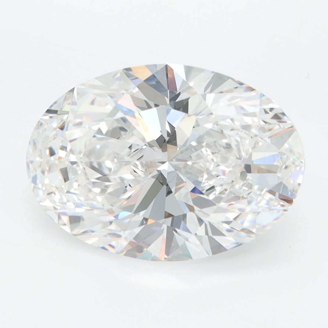 4.02 ct. oval Lab Grown Diamond front image