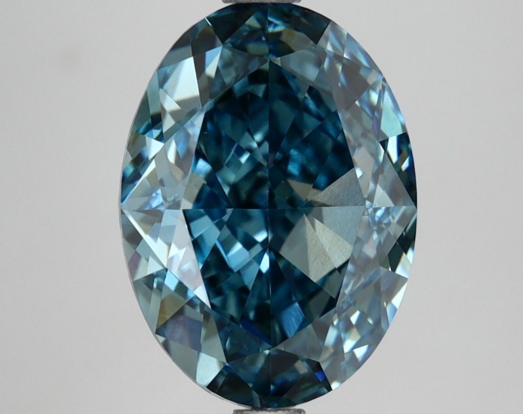 4.15 ct. oval Lab Grown Diamond front image