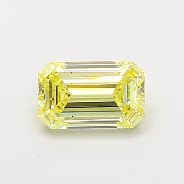 1.03 CT Fancy Light Yellow EMERALD