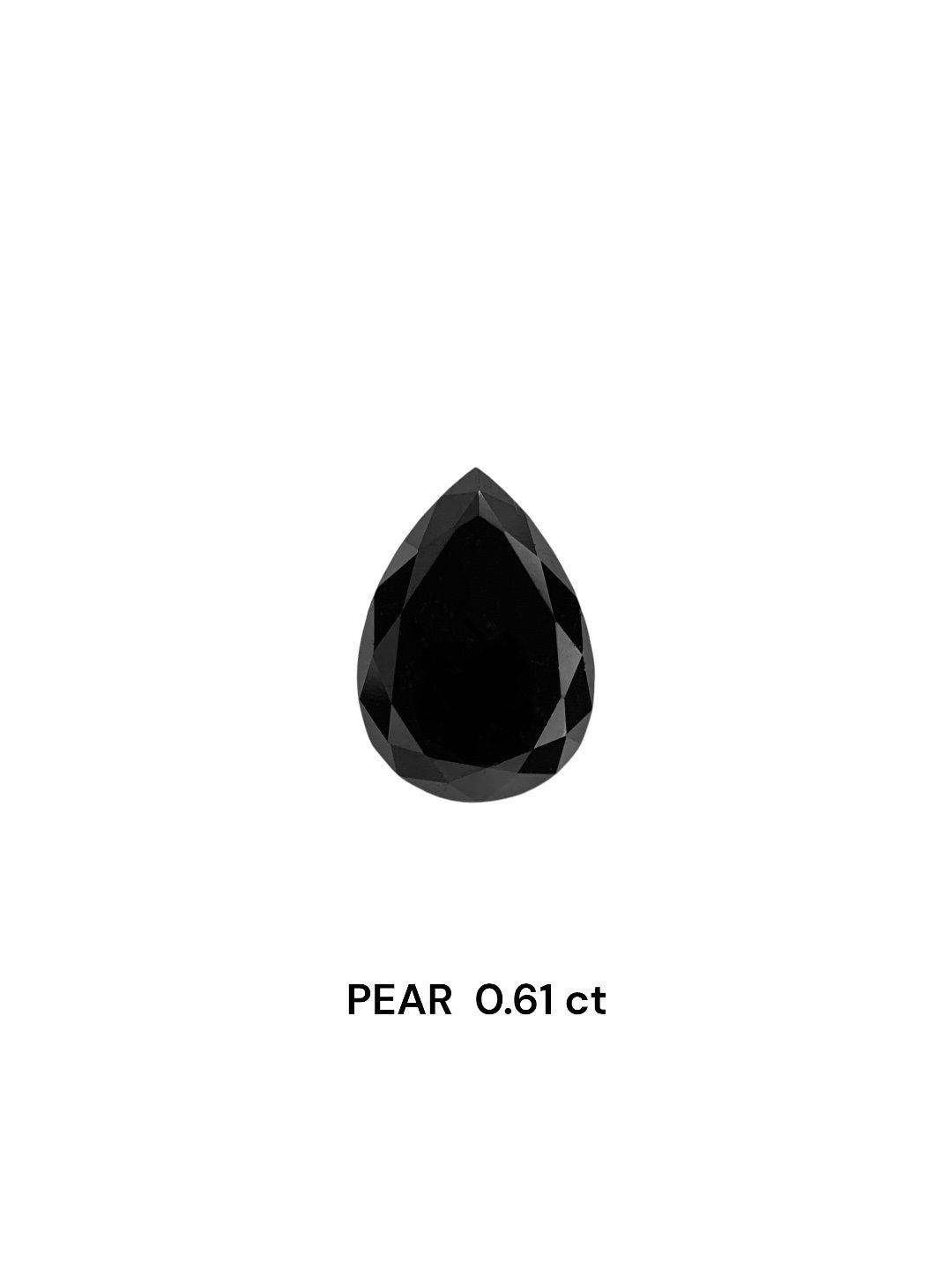 Diament 0.61 ct Fancy Black/VVS2