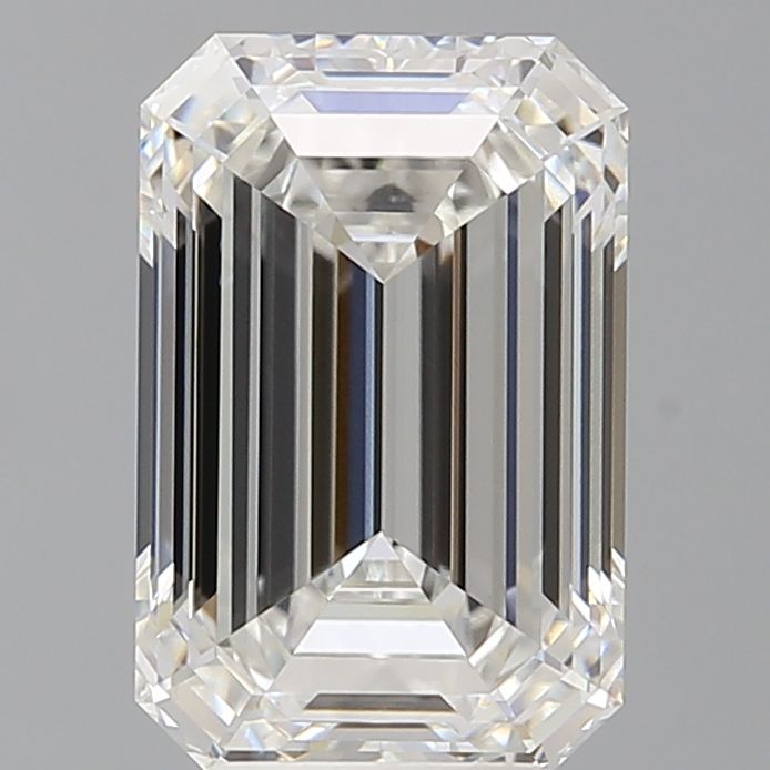 4.58 ct. emerald Lab Grown Diamond front image