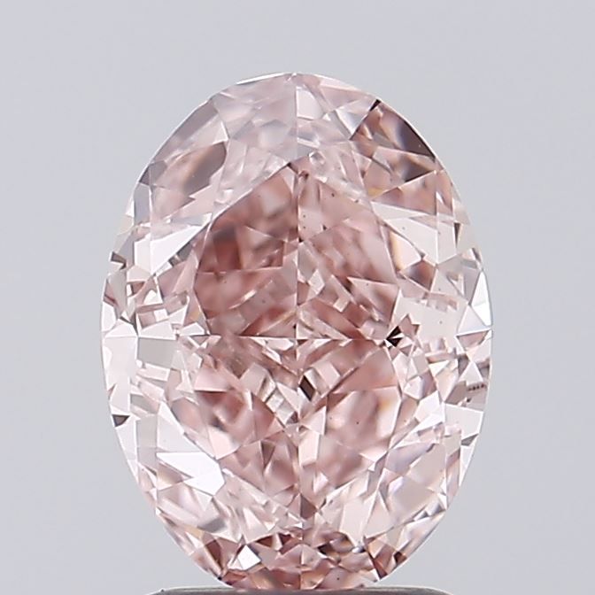 2.02 CT Fancy Intense Pink OVAL