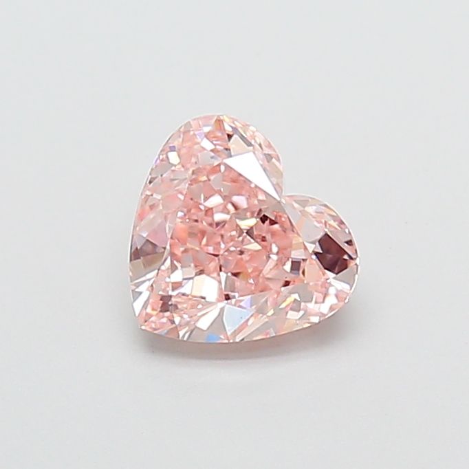 1.5 CT Fancy Intense Pink HEART