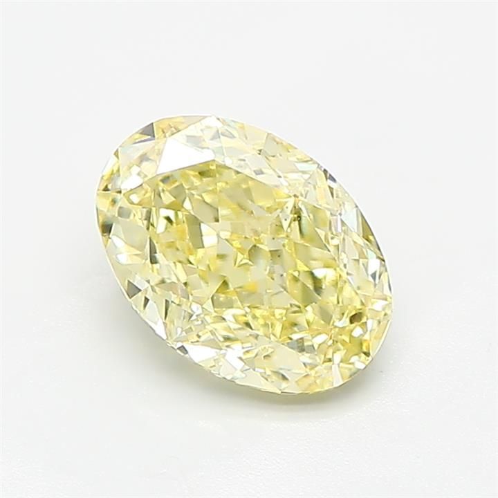 1.56 CT Fancy Yellow OVAL