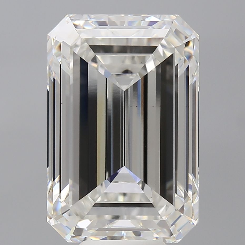 10.53 ct. emerald Lab Grown Diamond front image