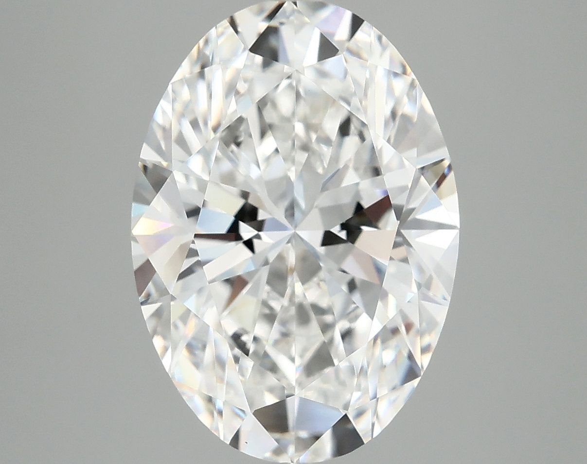 5.00 ct. oval Lab Grown Diamond front image