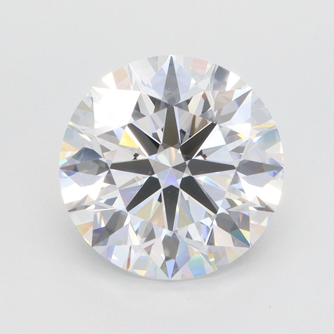 Diamant Rond 4.02 ct - Couleur D - Pureté VVS1