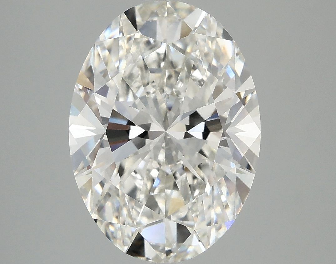 3.91 ct. oval Lab Grown Diamond front image