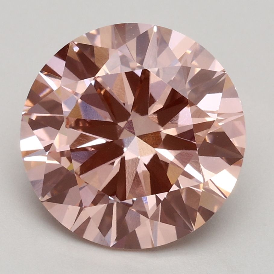 2.60 ct. round Lab Grown Diamond front image