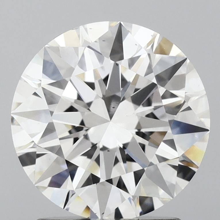1.76 ct. round Lab Grown Diamond front image