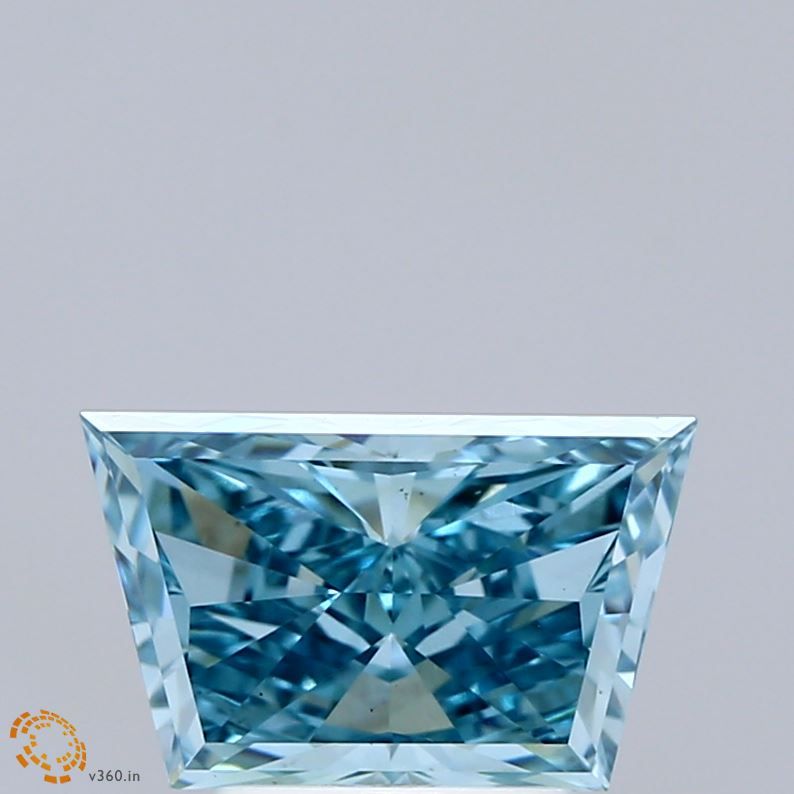 2.03 ct lab-grown Trapezoid Diamond