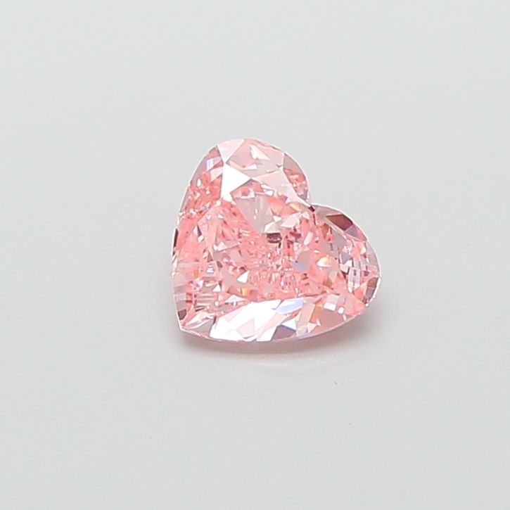 1.0 CT Fancy Vivid Pink HEART