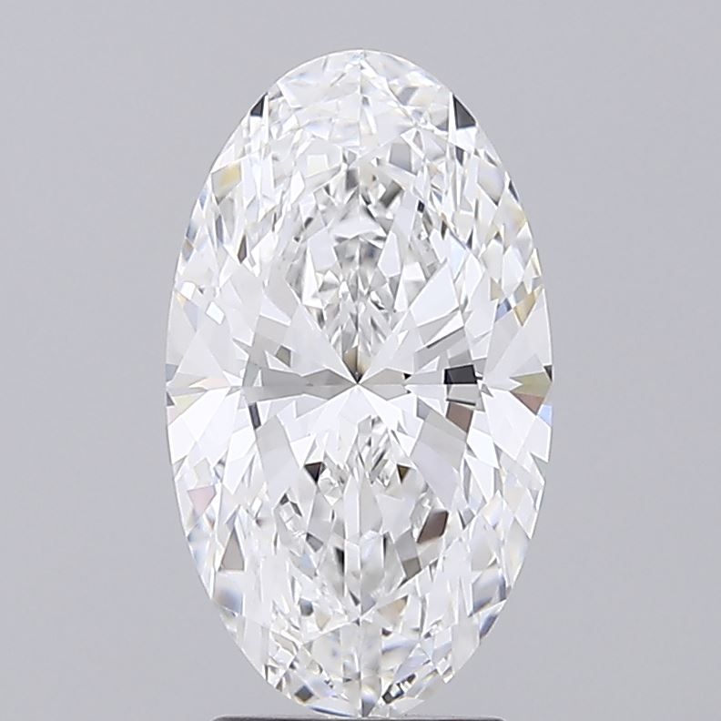 3.36 ct. oval Lab Grown Diamond front image