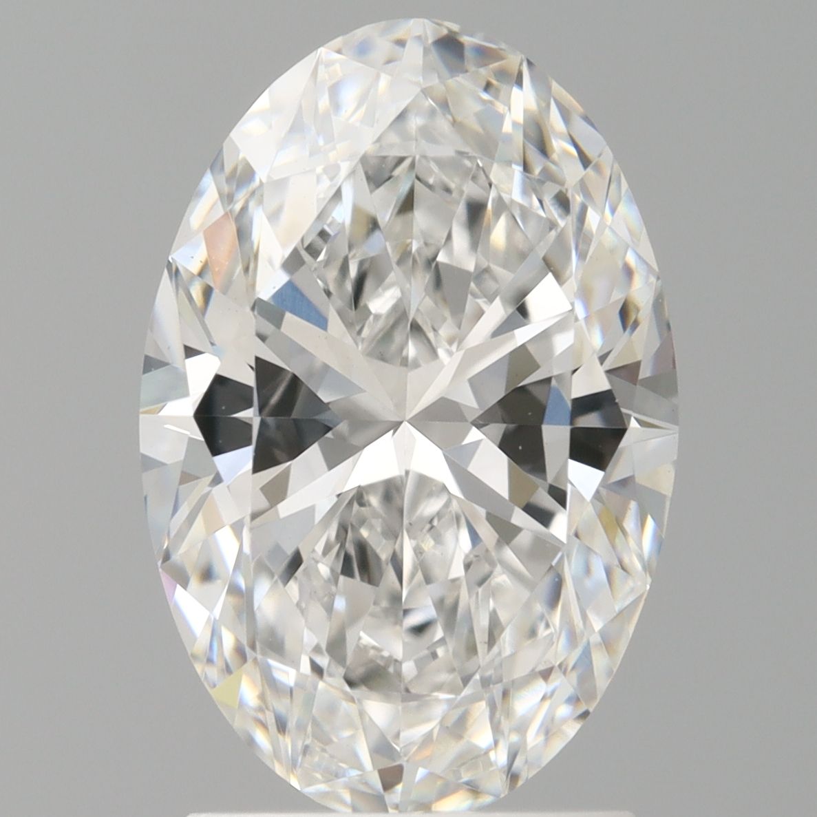 2.07 ct. oval Lab Grown Diamond front image