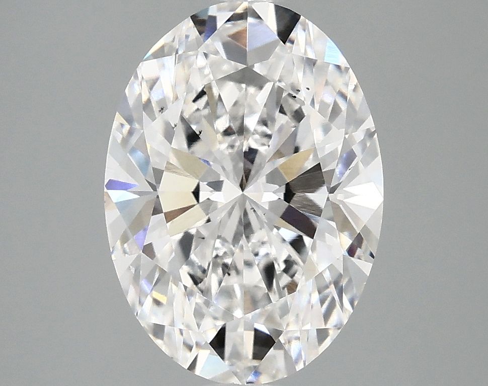 3.02 ct. oval Lab Grown Diamond front image