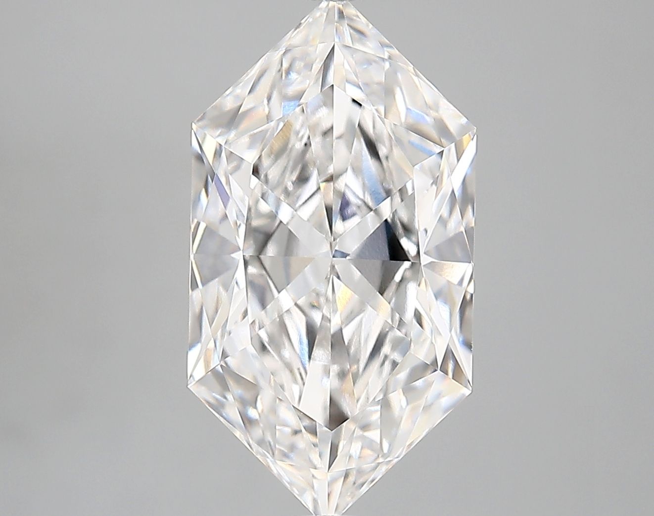 4.7 ct lab-grown Hexagonal Diamond