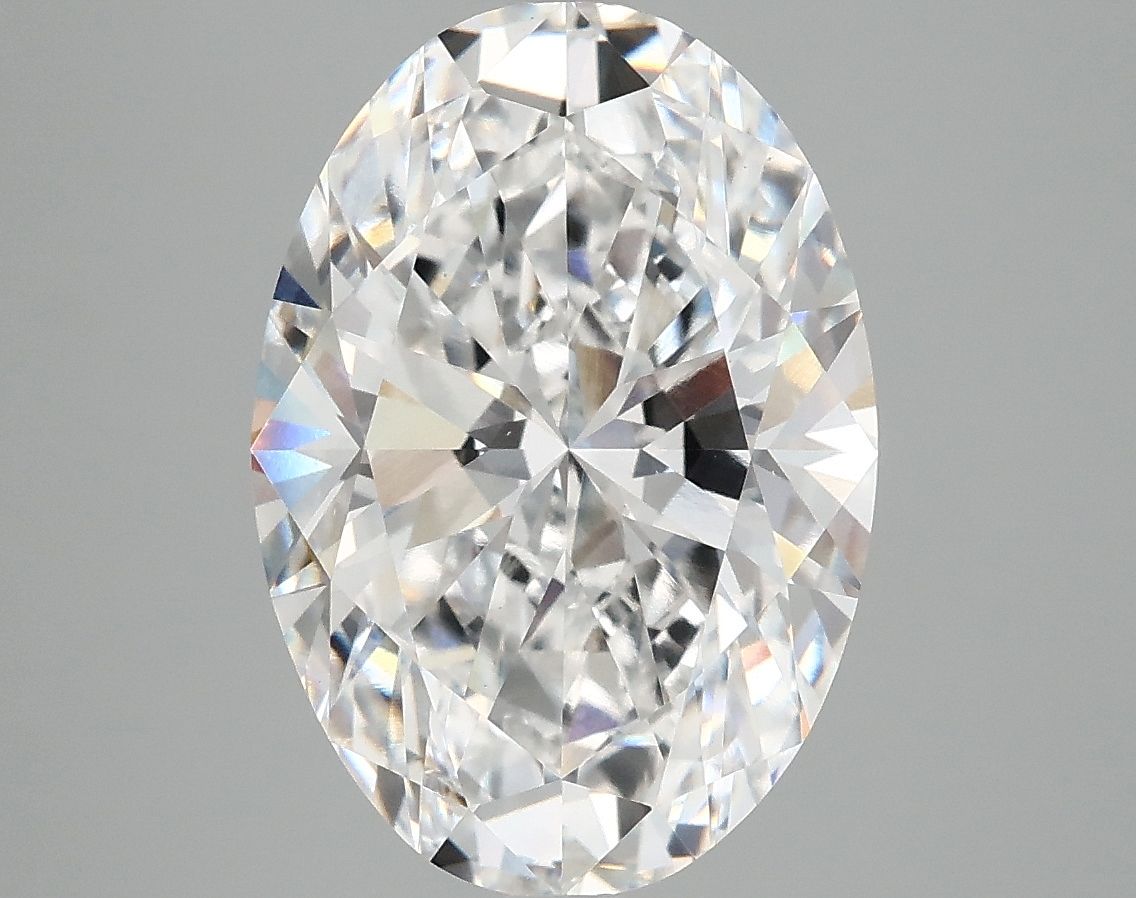 5.06 ct. oval Lab Grown Diamond front image